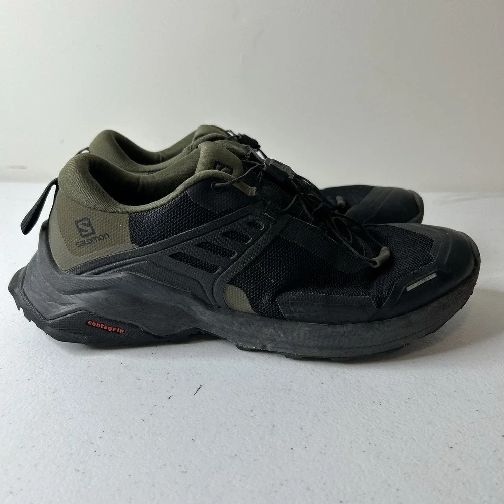 Salomon Men's X Raise Hiking Grape Leaf Green & Black Men's 7 See Description